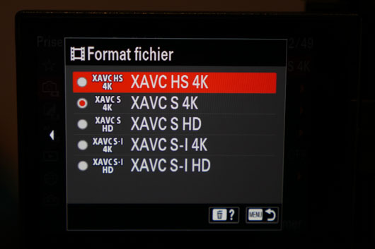 XAVC HS